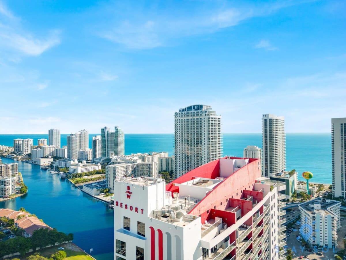Infinite View With Balcony,Pool Plus Near Beach Hallandale Beach Dış mekan fotoğraf
