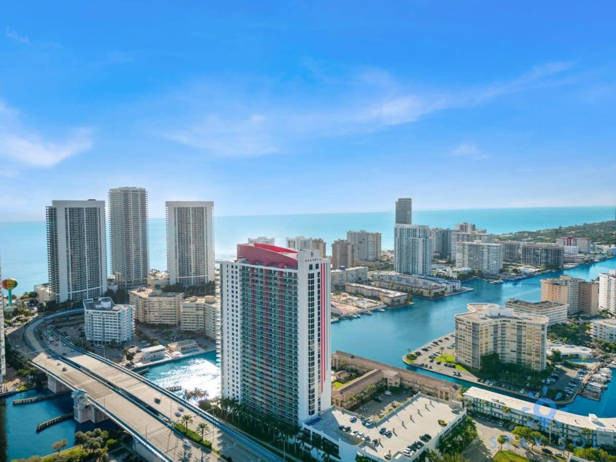 Infinite View With Balcony,Pool Plus Near Beach Hallandale Beach Dış mekan fotoğraf