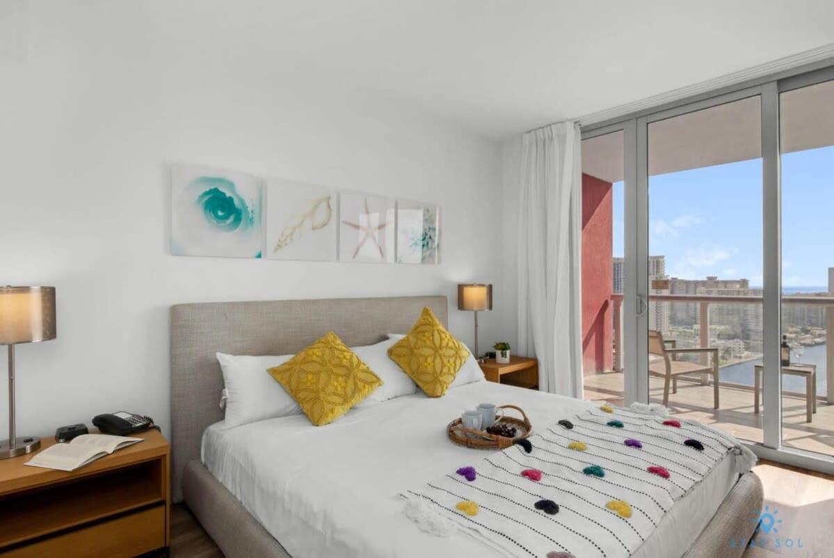 Infinite View With Balcony,Pool Plus Near Beach Hallandale Beach Dış mekan fotoğraf