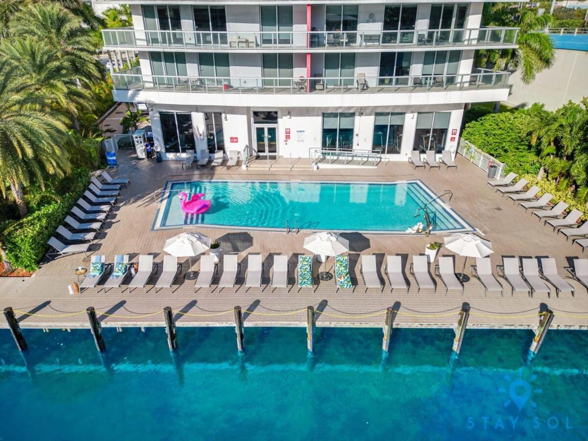 Infinite View With Balcony,Pool Plus Near Beach Hallandale Beach Dış mekan fotoğraf