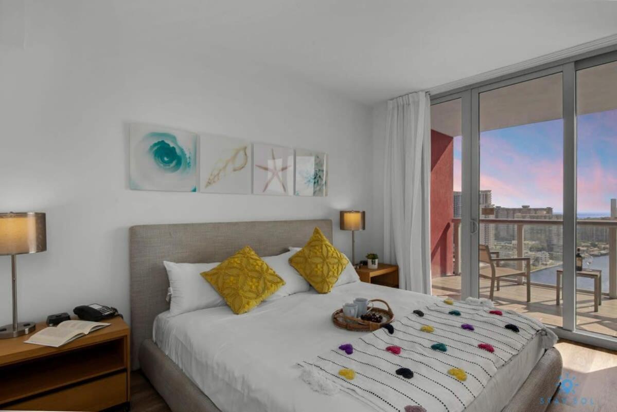 Infinite View With Balcony,Pool Plus Near Beach Hallandale Beach Dış mekan fotoğraf